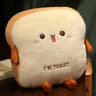 Soft Toast Simulation Bread Pillow Plush Food Doll Cute Hand Cushion Home Decor Birthday Gift 5