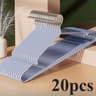 Heavy Duty AntiSlip Metal Clothes Hangers Space Saving For Closet Garage Boutique  Home Use 4