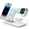 Fast Wireless Charger Stand 3 In 1 For IPhone Airpods Pro Apple Watch IWatch Foldable Charging Stat 0