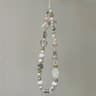Handmade Mobile Lanyard Jewelry Gift, Star Pearl Beaded Phone Chain Hanging Cord, Summer Phone Charms Strap
