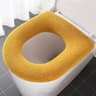 Winter Warm Toilet Seat Cover  Soft Washable OShape Pad For Bathroom Comfort 9