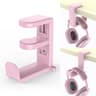 Dual Hook Desk Headphone Stand Clamp On Gaming Headset Stand With 360 Rotating Headphone Holder 6
