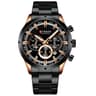 Luxury Mens Waterproof Chronograph Watch Full Steel Quartz Sports Wristwatch 5