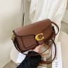 Fashionable Underarm Shoulder Bag With Dual Shoulder Straps  Diagonal Small Square Bag Trendy  Vers 6