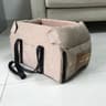 Portable Dog Car Seat Bed For Small Dogs  Cats Safety Travel Bag For Car Rides 8