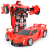 Kids Toys Car One-Button Shape-Shifting Autobot Robot Interactive Puzzle & Collision Fun