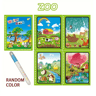 Reusable Magic Water Drawing Book Montessori Sensory Toy For Toddlers Educational Coloring Activity 10