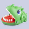 Snap & Chomp Finger Bite Game Dinosaur Toy for Kids and Family Fun