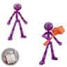 PoseFlex Posable Action Figure Stickman Toy Articulated Robot Mannequin for Creative Play & Display