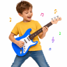 Kids Electric Guitar Toy For Kids 4 String Electronic Musical Instrument With Lights And Sounds 7