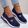 NonSlip Shoes For Elderly Women Designed For Stability Soft Sole Walking Flats For Daily Use 2