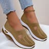 NonSlip Shoes For Elderly Women Designed For Stability Soft Sole Walking Flats For Daily Use 3