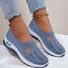 NonSlip Shoes For Elderly Women Designed For Stability Soft Sole Walking Flats For Daily Use 7
