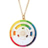 Color Wheel Keyring For Painters Interactive Art Keychain  Gift For Artists 8