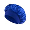 Soft Silk Satin Lined Bonnet Large Satin Hair Bonnet For Sleeping Shower Cap  Hair Wrap Cover For L 9