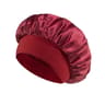 Soft Silk Satin Lined Bonnet Large Satin Hair Bonnet For Sleeping Shower Cap  Hair Wrap Cover For L 11