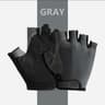 Gym Gloves Fingerless Gloves Anti-Slip Shock-Absorbing Breathable Gloves for Training Lifting Weight Cycling Performance