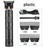 Professional T9 Hair Clipper  Vintage Rechargeable Trimmer  Shaver For Men Dragon Buddha Design 10