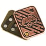 Metal Skull Push Slider Stress Relief Toy AntiStress EDC Top Spinning Poker Magnetic Fidget For Adu 1