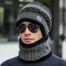 Stylish Winter Hats For Men And Women Knitted Beanie Cap Plush Fur Lining Warm Thick Hot Sale 7