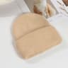 Soft Knit Beanie Warm Rabbit Fur Womens Winter Hats Slouchy Cap Solid Color Casual Outdoor Fashion  4