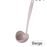 JJYY The 2 in 1 Kitchen Spoon Spoon Long handle Plastic Colander Filter Tableware Hot Pot Spoon