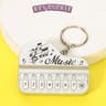 Light Up Mini Piano Keychain Music Toy Gift 4