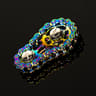 Silent Stainless Steel Bike Chain Fidget Spinner for Stress Relief and Focus