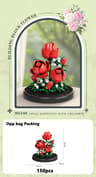 Eternal Flower Bouquet Bonsai Potted Plant Building Blocks Model Creative Puzzle Decoration for Home, Kids, and Gift