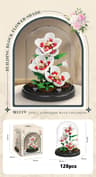 Eternal Flower Bouquet Bonsai Potted Plant Building Blocks Model Creative Puzzle Decoration for Home, Kids, and Gift