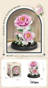 Eternal Flower Bouquet Bonsai Potted Plant Building Blocks Model Creative Puzzle Decoration for Home, Kids, and Gift