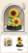 Eternal Flower Bouquet Bonsai Potted Plant Building Blocks Model Creative Puzzle Decoration for Home, Kids, and Gift