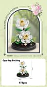 Eternal Flower Bouquet Bonsai Potted Plant Building Blocks Model Creative Puzzle Decoration for Home, Kids, and Gift