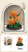 Eternal Flower Bouquet Bonsai Potted Plant Building Blocks Model Creative Puzzle Decoration for Home, Kids, and Gift