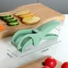 Stainless Steel Multi Blade Vegetable Slicer & Salad Prep Cutter