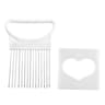 convenientHeartShaped Onion Needle MultiFunctional Vegetable Slicer And Fruit And Vegetable Slicin