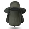 All Weather Breathable Quick Dry Fishing Sun Hat With Face Mask  UV Protection Outdoor Boonie Cap 10