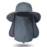 All Weather Breathable Quick Dry Fishing Sun Hat With Face Mask  UV Protection Outdoor Boonie Cap 11
