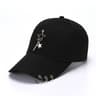 Urban Edge Cotton Punk Baseball Cap Creative Piercing Ring Hip Hop Snapback Hat