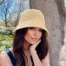 Coastal Breeze Crochet Bucket Hat For Women Foldable Beach Sun Hat  Travel Ready Summer Cap 3