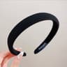 Linen Padded Headband For Women Colorful Headband For Women Fashion Hair Accessory 3