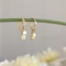 Elegant Floral Stud Earrings With Crystal Zircon Bee  Butterfly Design For Weddings And Everyday Gl 0