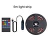 RGB LED TV Backlight Music Sync USB Powered Light Strip For TV PC And Mirror Adjustable Sound Sensi 8