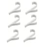 Durable Radiator Hooks  MultiPurpose Hangers For Towels Coats  Scarfs  SpaceSaving Scarf Rack 26pcs