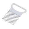 Stainless Steel Onion Slicer Holder And Vegetable Cutting Guide 7
