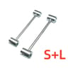 1/2Pcs Hinges Gaps Adjusting Wrench, 14-25mm Door Hinge Repair, Adjustment Hand Tool for Sagging Doors
