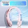 8000mAh Hanging Neck Fan Bladeless Portable USB Rechargeable Mute Fan With LED Digital Display Pers 6