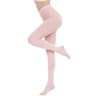 Control Top Soft Pantyhose Tights Stockings, Semi Opaque Footed Tights, Solid Colored High Elastic Run Resistant