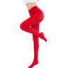 Control Top Soft Pantyhose Tights Stockings, Semi Opaque Footed Tights, Solid Colored High Elastic Run Resistant