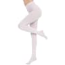 Control Top Soft Pantyhose Tights Stockings, Semi Opaque Footed Tights, Solid Colored High Elastic Run Resistant